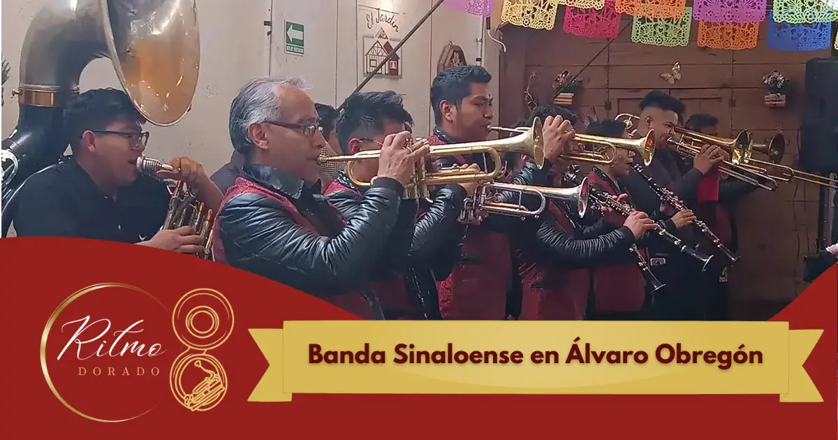 banda sinaloense en Álvaro Obregón