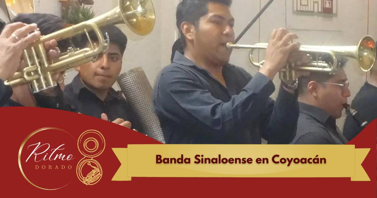 banda sinaloense en Coyoacán