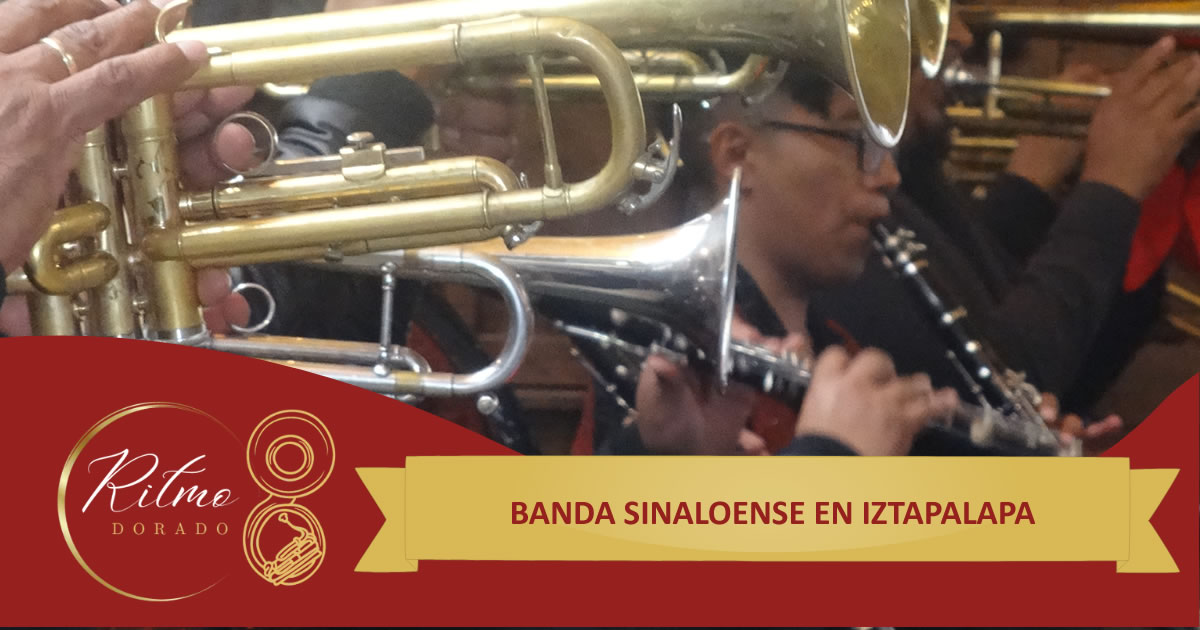 banda sinaloense en Iztapalapa