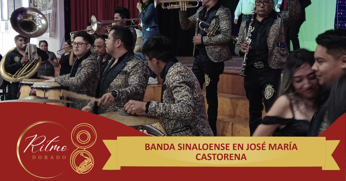 banda sinaloense en José María Castorena